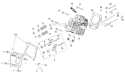 Cylinder Head Diagram and Parts List for 31AM63LF701 2011 Yard Man Snow Blower
